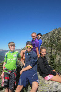 8th grade backpacking trip. 