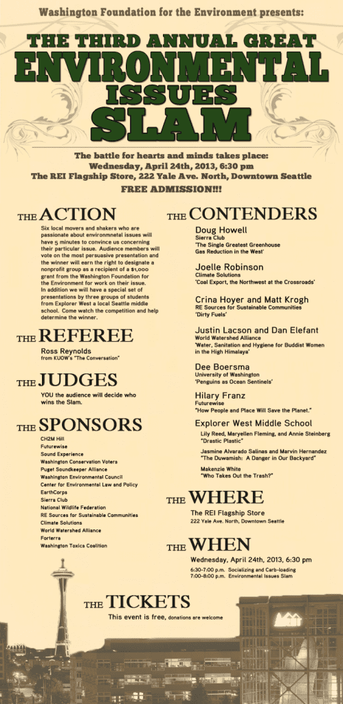 Enviromental Slam Poster