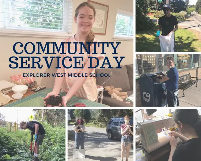 Flyer collage by Dawn Fornear