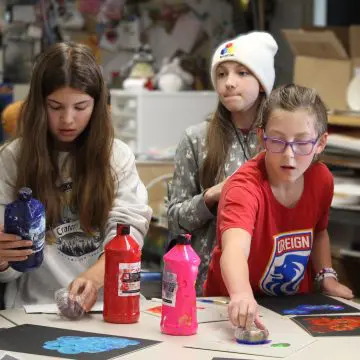 Art Club - Avery, Calli, Rosie, Emma square