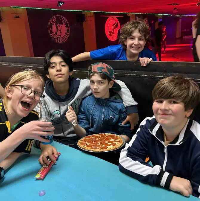 Event (Skate Night) - Connor, Calvin, Emiliano, Liam, Silas, Owen square