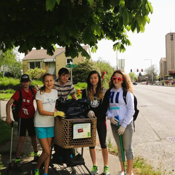 Roxbury cleanup square