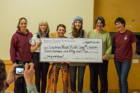 Our "Students for Sustainable Slopes" team wins the Judges Award.