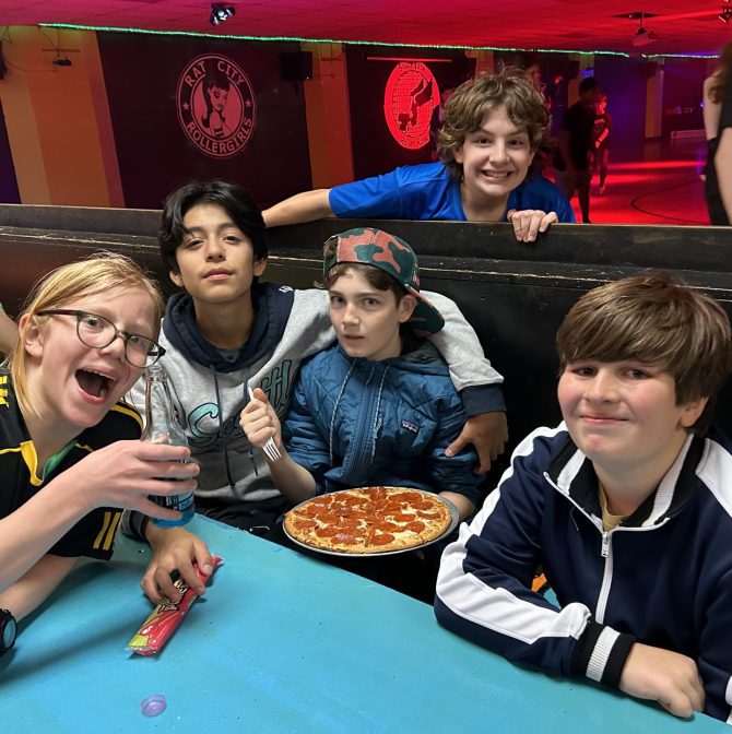 Event (Skate Night) - Connor, Calvin, Emiliano, Liam, Silas, Owen square